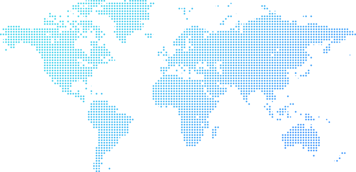 Global business network map
